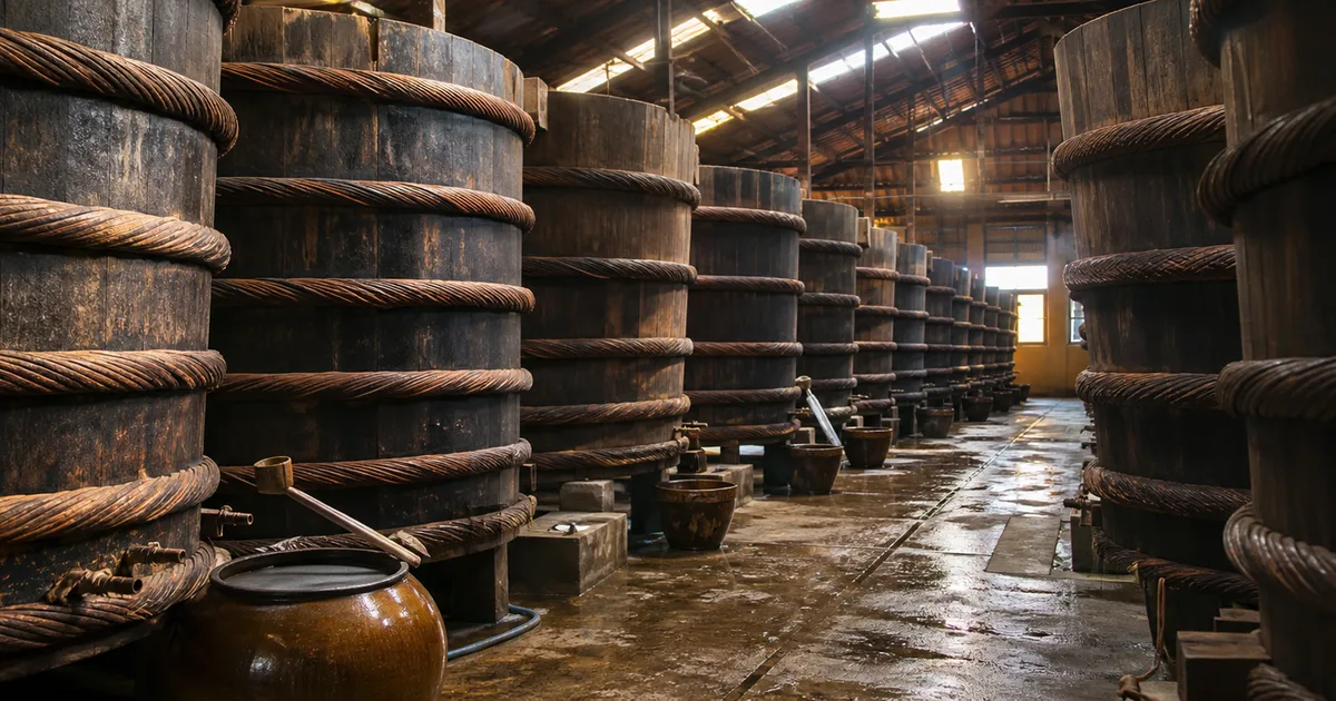 Fish Sauce Factory Walk from Duong Dong, Phu Quoc