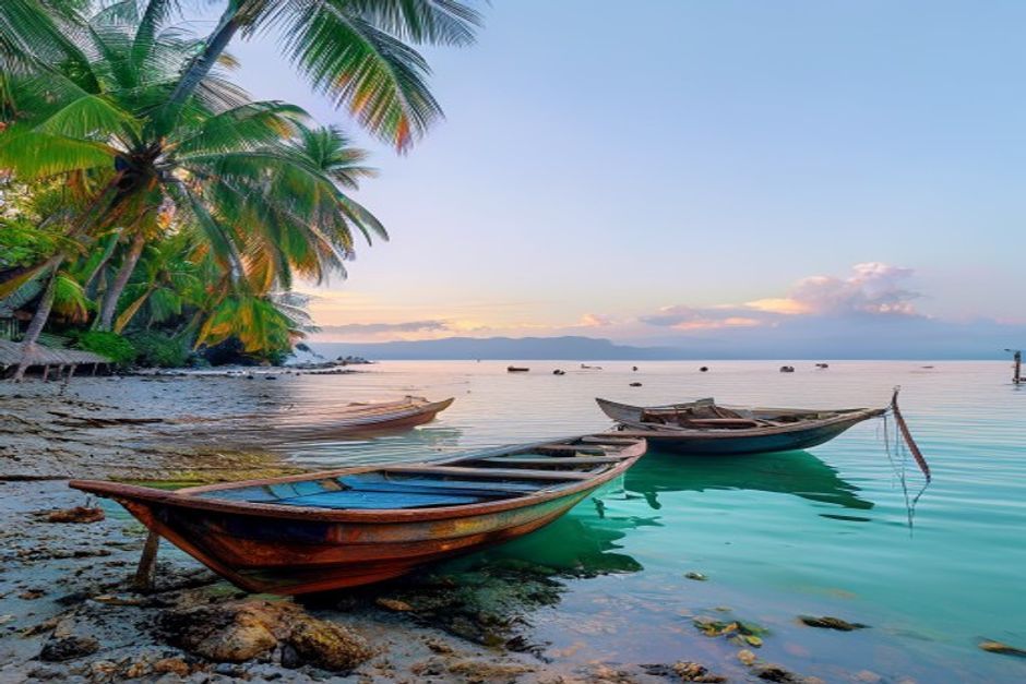 Ong Lang Beach morning