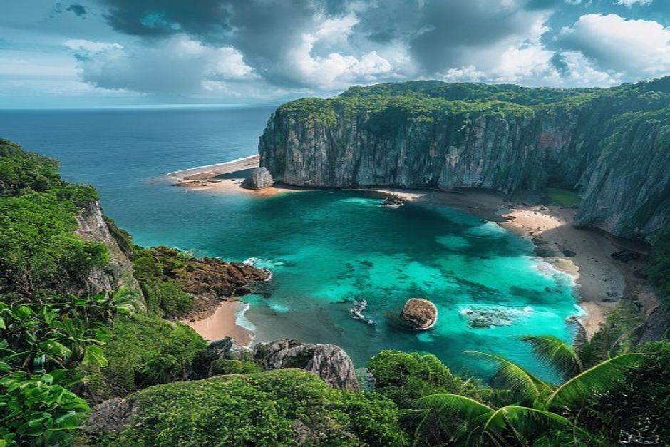 Ganh Dau Cape view