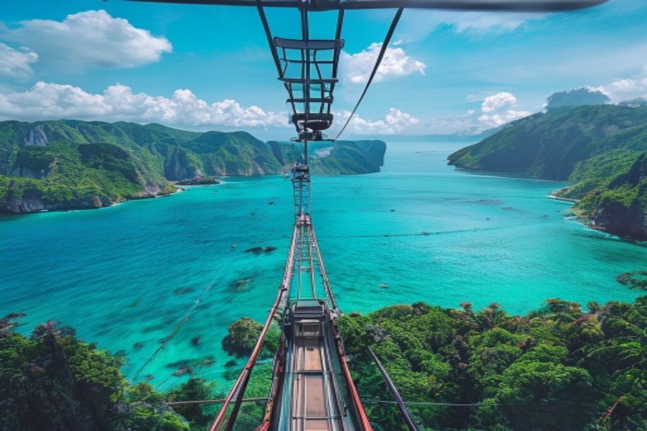 Hon Thom cable car view